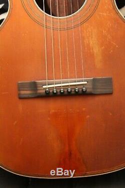 1920's-30's Chicago-Made Parlor Guitar. No Maker Marking. Restored