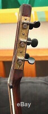 1920's-30's Chicago-Made Parlor Guitar. No Maker Marking. Restored