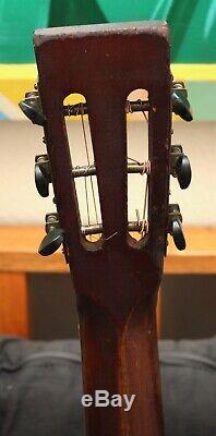 1920's-30's Chicago-Made Parlor Guitar. No Maker Marking. Restored