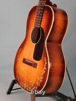1933 Kay Kraft Made Oahu Model 68b Jumbo Acoustic Guitar. 12 Fret Neck