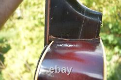 1933 Kay Kraft Venetian Archtop Guitar Gold Leaf Stencil Made in USA OHSC