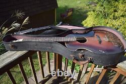 1933 Kay Kraft Venetian Archtop Guitar Gold Leaf Stencil Made in USA OHSC