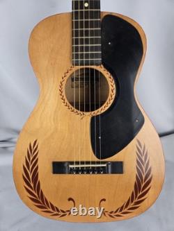 1934 Supertone Parlor Guitar NECK RESET Stencil Harmony Made In USA Acoustic