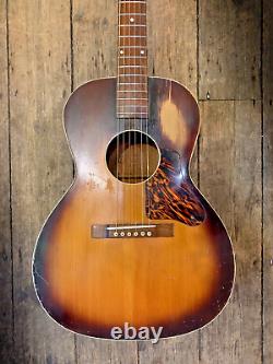 1938 Gibson-made Recording King Carson Robison Model K Flattop acoustic guitar