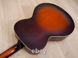 1940s Regal Vintage Archtop Acoustic Guitar, Spruce & Mahogany, USA-Made with Case