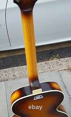 1950's Graubner Rex Acoustic Guitar Made In Germany Nice Player Jazz Classic