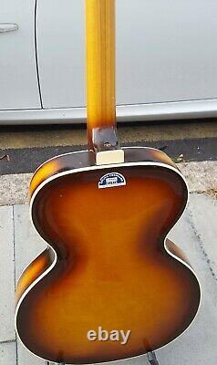 1950's Graubner Rex Acoustic Guitar Made In Germany Nice Player Jazz Classic