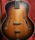 1950's Levin 22 Semi Acoustic Guitar Made In Sweden Nice Player Jazz Classic