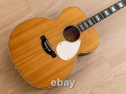 1950s Kay K27 Jumbo X-Braced Vintage Acoustic Guitar, USA-Made & Crack-Free