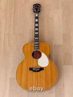 1950s Kay K27 Jumbo X-Braced Vintage Acoustic Guitar, USA-Made & Crack-Free