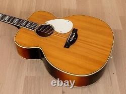 1950s Kay K27 Jumbo X-Braced Vintage Acoustic Guitar, USA-Made & Crack-Free