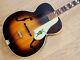 1950s Silvertone Model 670 Vintage Kay-made Usa Archtop Acoustic Guitar With Case