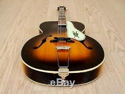1950s Silvertone Model 670 Vintage Kay-Made USA Archtop Acoustic Guitar with Case