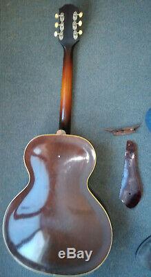 1951 Vintage Epiphone ZENITH Sunburst Archtop Acoustic Guitar Made USA CarvedTop