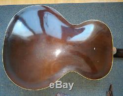 1951 Vintage Epiphone ZENITH Sunburst Archtop Acoustic Guitar Made USA CarvedTop