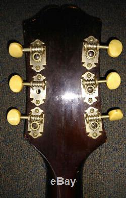 1951 Vintage Epiphone ZENITH Sunburst Archtop Acoustic Guitar Made USA CarvedTop