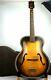 1960 Vintage Harmony Archtop Acoustic Guitar With Case Nice! H1213 Made In Usa