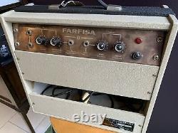 1960's Farfisa 8 Vintage Guitar Valve Amplifier / Made in Italy