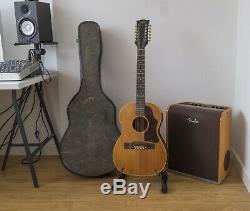 1964 Gibson B-25 12 string acoustic guitar made in USA with case