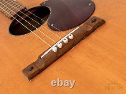 1964 Silvertone Tenor Folk Guitar 4-String Vintage Acoustic, Kay USA-Made