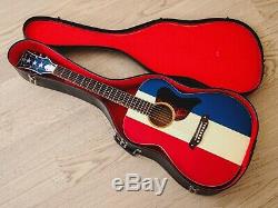 1970 Harmony Buck Owens American Vintage Acoustic Guitar USA-Made with Case