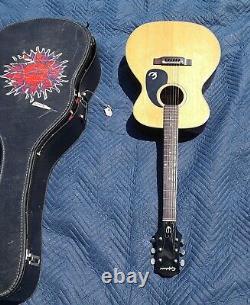 1970's Epiphone Acoustic Guitar, FT-130, Made in Japan, Blue Label