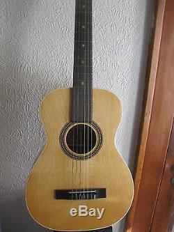 1970's Harmony guitar Model F-70 SOFT+HARD CASE Made In U. S. A. USA