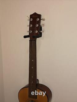 1970s Vintage Harmony Acoustic Parlor Size Guitar model H0201 Korean Made