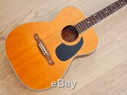 1971 Harmony Sovereign H182 Vintage Acoustic Guitar Clean & Serviced USA-Made