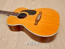 1971 Harmony Sovereign H182 Vintage Acoustic Guitar Clean & Serviced USA-Made