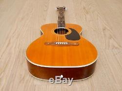 1971 Harmony Sovereign H182 Vintage Acoustic Guitar Clean & Serviced USA-Made