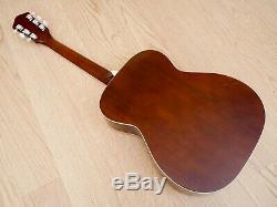 1971 Harmony Sovereign H182 Vintage Acoustic Guitar Clean & Serviced USA-Made