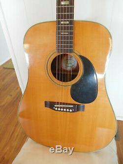 1973 Vintage Signet GF402 Acoustic Guitar Indian Rosewood Made in Japan