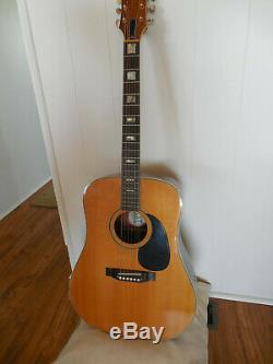 1973 Vintage Signet GF402 Acoustic Guitar Indian Rosewood Made in Japan