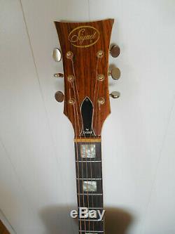 1973 Vintage Signet GF402 Acoustic Guitar Indian Rosewood Made in Japan