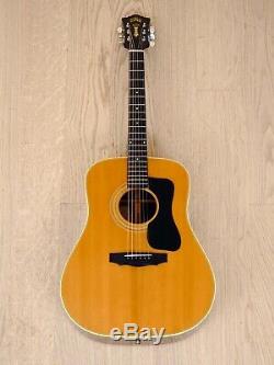 1976 Guild D-50NT Bluegrass Special Dreadnought Acoustic Guitar withohc, USA Made