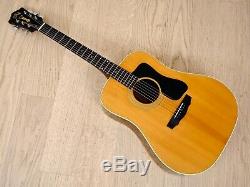 1976 Guild D-50NT Bluegrass Special Dreadnought Acoustic Guitar withohc, USA Made