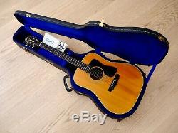 1976 Guild D-50NT Bluegrass Special Dreadnought Acoustic Guitar withohc, USA Made