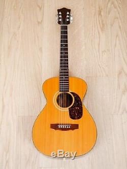 1976 Guild F20-NT Troubadour Vintage Acoustic Guitar with Case, USA Made Westerly