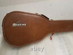 1978 OVATION DEEP BOWL ACOUSTIC CASE made in USA
