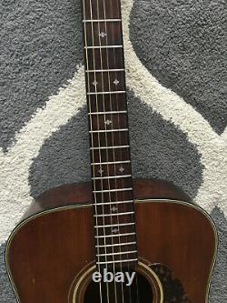 1980 Ibanez S300SV Acoustic Guitar Made in Japan + Hard Case RARE