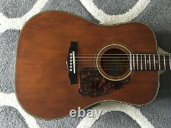 1980 Ibanez S300SV Acoustic Guitar Made in Japan + Hard Case RARE