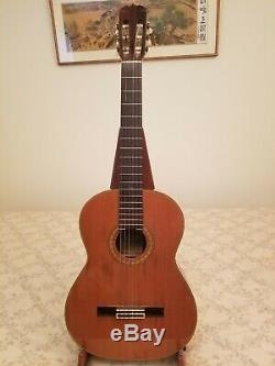 1980s Takamine C-132S Classical Guitar made in Japan with used Hard Case Good Cond