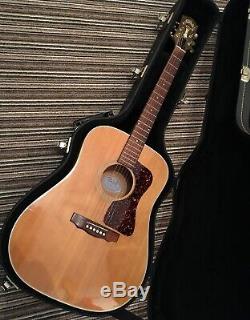 1980s USA-made Guild D30 Maple Dreadnought, Roadworn & Original Hard Shell Case