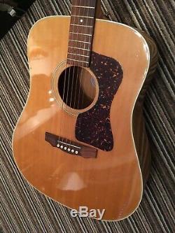 1980s USA-made Guild D30 Maple Dreadnought, Roadworn & Original Hard Shell Case