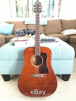 1987 Guild D-25M Acoustic Guitar Westerly Made Mint Condition