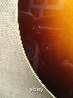 1990s Guild Westerly F45-CE Sunburst Cutaway USA Made Acoustic Electric Guitar