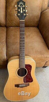 1990s USA-made Guild D30 Maple Dreadnought, & Hard Shell Case Lovely Condition