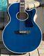 1997 Guild F65ce Tpb A Rare Bright Blue Top Line Made Famous By Barry Gibb