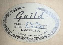 1997 Guild JF30-BL Jumbo Acoustic Guitar Made in Westerly, RI Natural Blonde